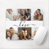 Creëer Uw Eigen 6 Fotocollage Custom Muismat (Met muis)