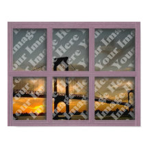 Creëer Uw eigen 6-pins roze ruitvenster Lijst