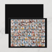 Creëer Uw eigen 80 Fotocollage Wenskaart (Voorkant / Achterkant)