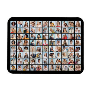 Creëer Uw eigen 88 Fotocollage Flexibel Magneet