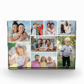 Creëer Uw eigen 8 Foto Collage Photo Block (Voorkant)