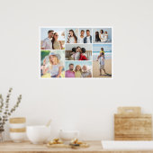 Creëer Uw eigen 8 foto Poster (Keuken)