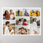 Creëer Uw eigen 8 foto Poster (Voorkant)