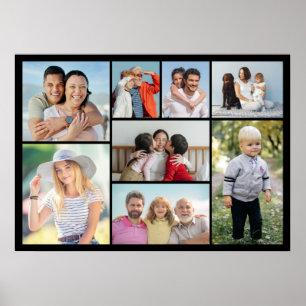 Creëer Uw eigen 8 foto Poster