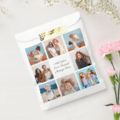 Creëer Uw eigen 8 Fotocollage Voeg uw groet toe Bedankzakje (Gezegeld)