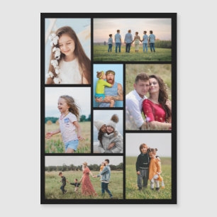 Creëer Uw eigen 8 Magnetic Card voor fotocollage