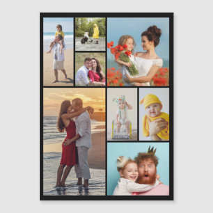 Creëer Uw eigen 8 Magnetic Card voor fotocollage