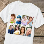 Creëer Uw eigen 8 Naam van fotocollage T-shirt