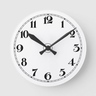 Creëer Uw eigen 8" wandklok aanpassen Ronde Klok