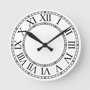 Creëer Uw eigen 8" wandklok aanpassen Ronde Klok