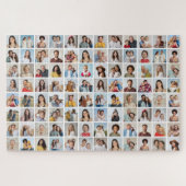 Creëer Uw eigen 96 Fotocollage bewerkbare kleur Legpuzzel (Horizontaal)