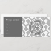 Creëer Uw eigen 9,25 x 4 inch uitnodiging horizont (Voorkant / Achterkant)