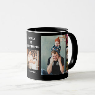 Creëer Uw eigen 9-serie Foto Collage Black Mok