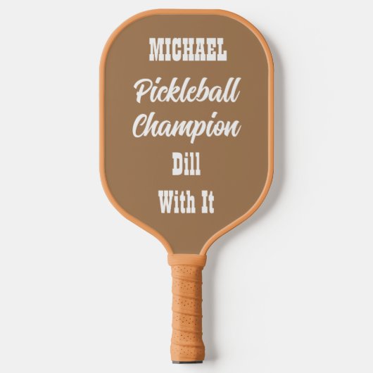 Creëer Uw eigen aangepast bericht Pickleball Paddle (Voorkant)