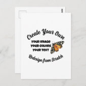 Creëer Uw eigen Aangepast Briefkaart (Voorkant / Achterkant)