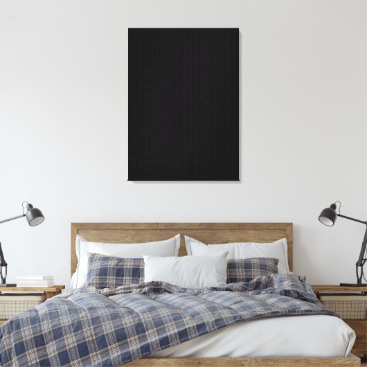 Creëer Uw eigen Aangepast Canvas Afdruk (Insitu (Slaapkamer))