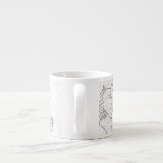Creëer Uw eigen Aangepast Espresso Kop (Achterkant)