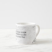 Creëer Uw eigen Aangepast Espresso Kop (Voorkant rechts)