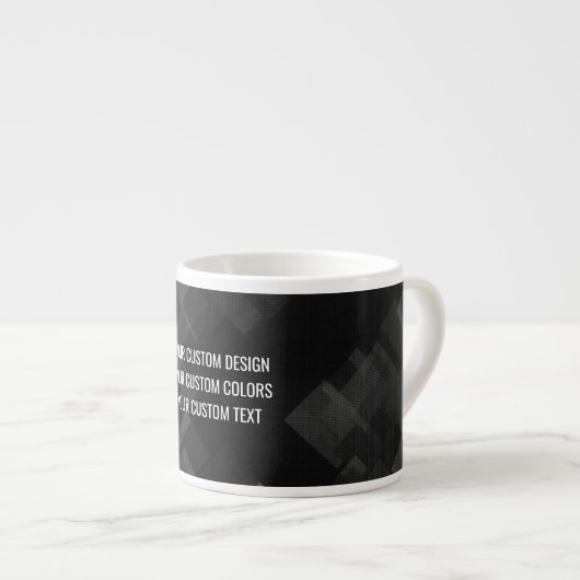 Creëer Uw eigen Aangepast Espresso Kop (Voorkant rechts)