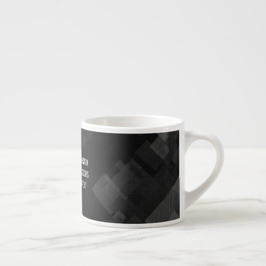 Creëer Uw eigen Aangepast Espresso Kop (Rechts)