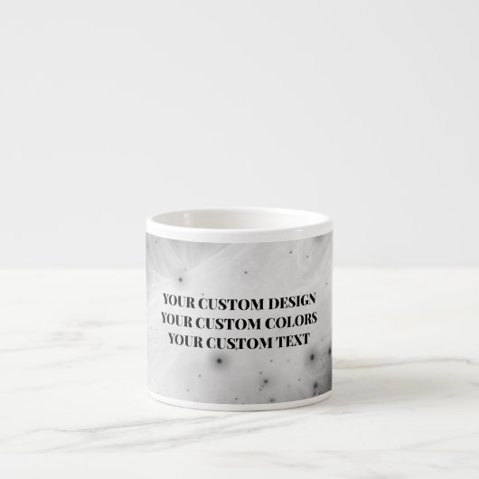 Creëer Uw eigen Aangepast Espresso Kop (Voorkant)