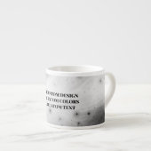 Creëer Uw eigen Aangepast Espresso Kop (Voorkant rechts)