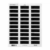 Creëer Uw eigen Aangepast Etiket (Full Sheet)