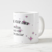 Creëer Uw eigen Aangepast Extra Grote Beker (Voorkant rechts)