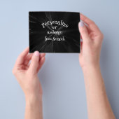 Creëer Uw eigen Aangepast Flyer (Hand)