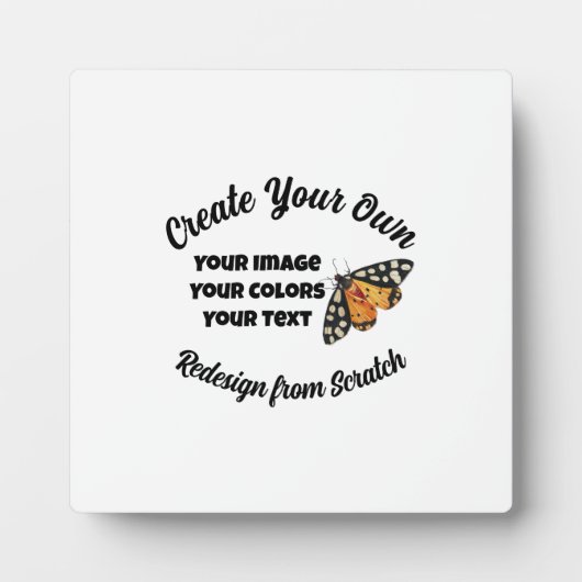 Creëer Uw eigen Aangepast Fotoplaat (Voorkant)