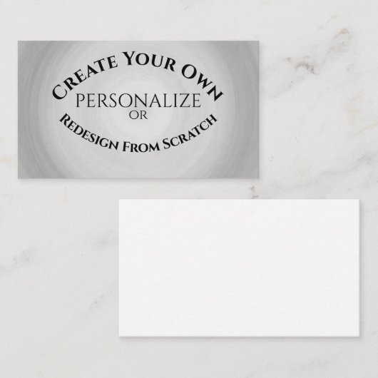 Creëer Uw eigen Aangepast Informatiekaartje (Voorkant / Achterkant)