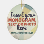 Creëer Uw eigen Aangepast Keramisch Ornament (Links)