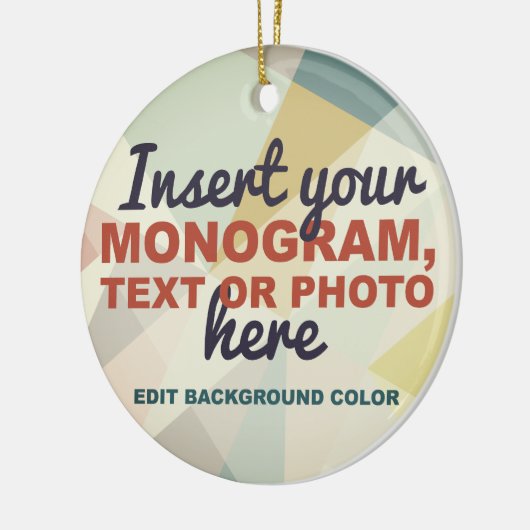 Creëer Uw eigen Aangepast Keramisch Ornament (Links)