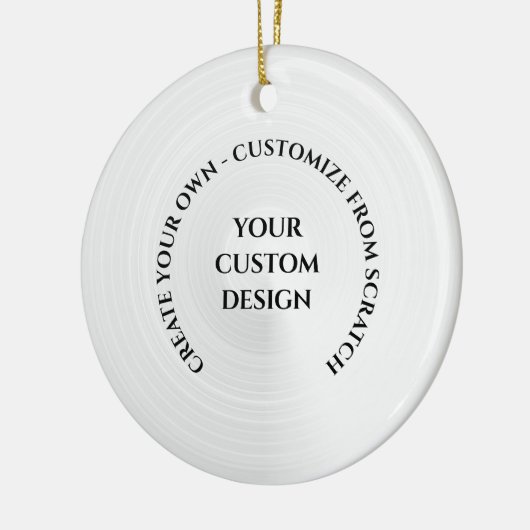 Creëer Uw eigen Aangepast Keramisch Ornament (Links)