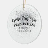 Creëer Uw eigen Aangepast Keramisch Ornament (Links)