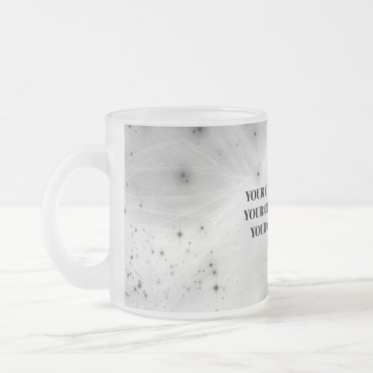 Creëer Uw eigen Aangepast Matglas Koffiemok (Links)