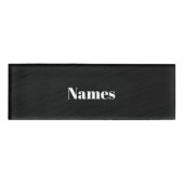 Creëer Uw eigen Aangepast Naambadge (Voorkant)