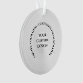 Creëer Uw eigen Aangepast Ornament (voorkant)