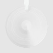 Creëer Uw eigen Aangepast Ornament (achterkant)