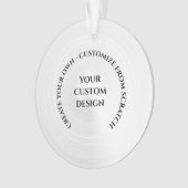 Creëer Uw eigen Aangepast Ornament (voorkant)