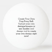 Creëer Uw eigen Aangepast Pingpongballen (Voorkant)