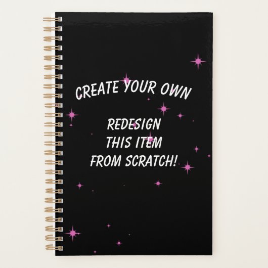 Creëer Uw eigen Aangepast Planner (Voorkant)