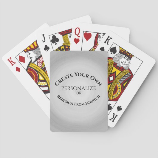 Creëer Uw eigen Aangepast Pokerkaarten (Achterkant)