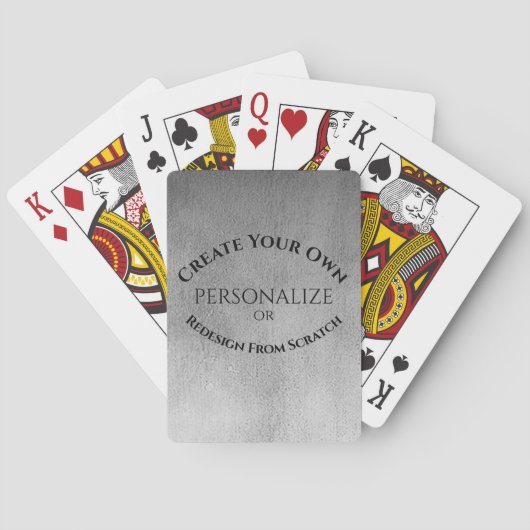 Creëer Uw eigen Aangepast Pokerkaarten (Achterkant)