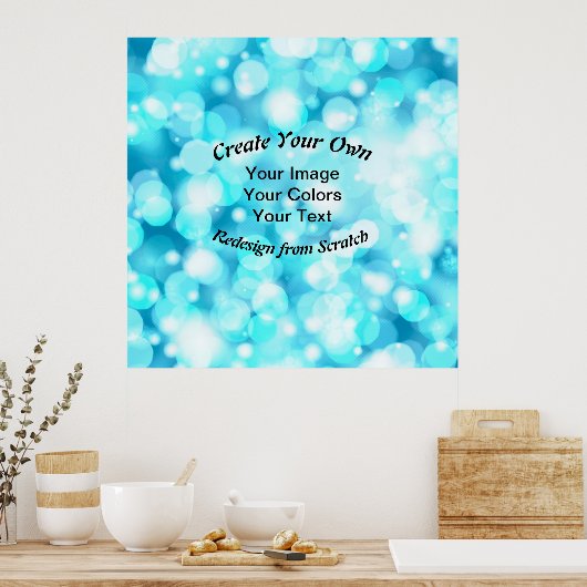 Creëer Uw eigen Aangepast Poster (Keuken)