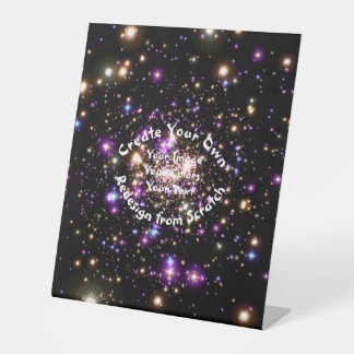 Creëer Uw eigen Aangepast Reclamebord Met Voetstuk