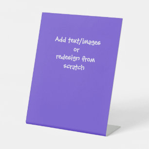 Creëer Uw eigen Aangepast Reclamebord Met Voetstuk
