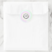 Creëer Uw eigen Aangepast Ronde Sticker (Tas)