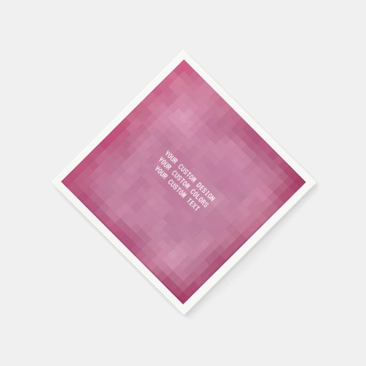 Creëer Uw eigen Aangepast Servet (Hoek)