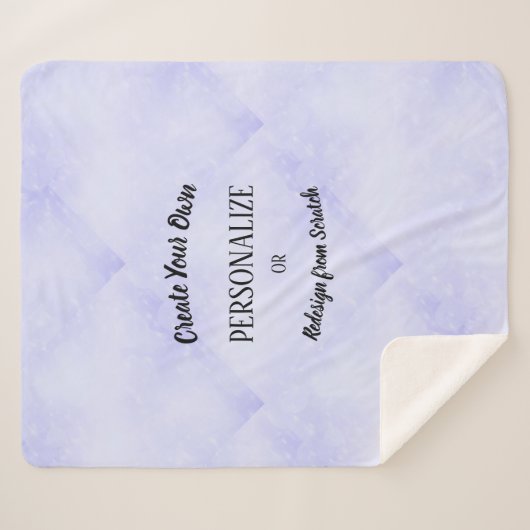 Creëer Uw eigen Aangepast Sherpa Deken (Voorkant (horizontaal))